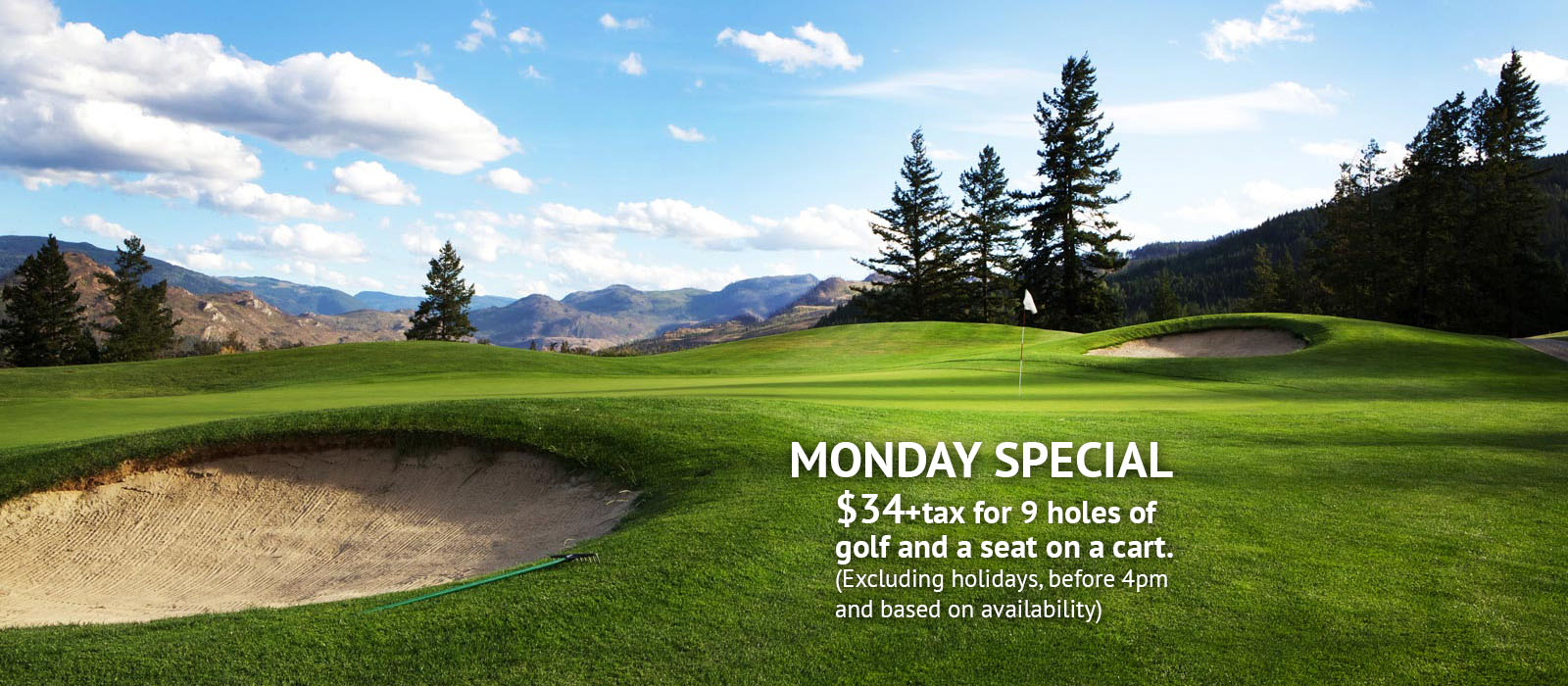 Monday Golf Special